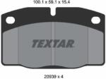 TEXTAR fékbetétkészlet, tárcsafék TEXTAR 2093903 (2093903)