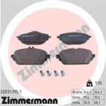 ZIMMERMANN set placute frana, frana disc ZIMMERMANN 22031.195. 1 - piesa-auto