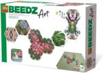 SES Creative Set margele de calcat Beedz Art - Botanica cu placi hexagonale (06021)