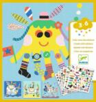 DJECO Set creativ pentru copii - Creeaza animale marine (DJ08931)