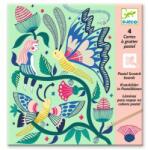 DJECO Joc creativ de razuit - Flori in gradina (DJ09719)