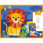 DJECO Atelier creativ de colaj - Animale cu bucle (DJ09868)