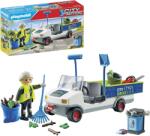 Playmobil Maturator de strazi cu vehicul (PM71433)