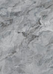  Carrara design a márvány természetes szépsége ihlette sötétszürke szürke és ezüst tónus fémes hatás tapéta (10318-47)