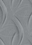  Erismann Fashion for Walls 3, 10218-10 Millenium Design nagyvonalú ívek és karcolatok szürke árnyalatok ezüst arany tapéta (10218-10)