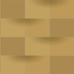  Casadeco Perception BLOCKS 86532416 Geometrikus Térhatású téglalapok vonalak és textúrák egyensúlya okkersárga árnyalatok tapéta (86532416)