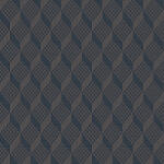  Geometrikus design 3D kockák kifinomult mintája sötét szürke és sötétkék/szürkéskék tónus finom fény tapéta (GR322307)