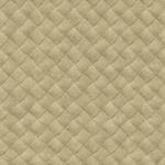  Patchwork bőrmintázat - egymást átfedő szőtt és varrott 3D "bőr"rombuszok bézs világosbarna és barna tónus tapéta (TA25071)