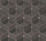  As-Creation Titanium 3, 38202-4 Geometrikus grafikus 3D szürke és szürkésbarna árnyalatok antracit bézsarany tapéta (38202-4)