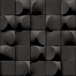  Decoprint Affinity AF24521 Geometrikus Grafikus háromdimenziós hatású sötétszürke fekete tapéta (AF24521)