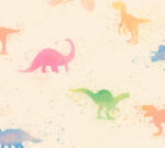  As-Creation Little Love 38146-1 Gyerekszobai Dinoszauruszok sárga szines tapéta (38146-1)