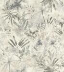  Rasch Poetry II 543018 Natur Organikus textil pálma páfrány bokor világos szürke szürke árnyalatok tapéta (543018)
