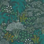  Lutece Jardin d'Eden 51203104 EDEN VERT EMERAUDE Botanikus Vintage maga a Paradicsom! zöld smaragdzöld sárga fehér tapéta (51203104)