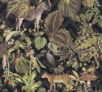 As-Creation Michalsky-Change is Good 37990-1 Natur Dzsungel Trópusi életkép Michalsky stílusában fekete szürke szines tapéta (37990-1)