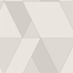  Casadeco Perception TANGRAM 86521325 Geometrikus térhatású texturált minta krém bézs szürkésbézs tapéta (86521325)