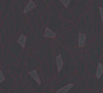  As-Creation New Life 37677-3 Geometrikus grafikus design fekete piros antracit fémes csillogó hatás tapéta (37677-3)