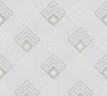  As-Creation New Life 37682-4 Geometrikus grafikus designminta halvány szürke fehér ezüstszürke fémesen fénylő mintafelület tapéta (37682-4)