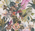  As-Creation Dream Flowery 38176-3 Natur Virágos fantázia trópusi életkép bézs lila szines tapéta (38176-3)