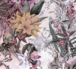  As-Creation Dream Flowery 38177-5 Natur Trópusi Nagyformátumú virágálom halványlila szürke krétasárga szines tapéta (38177-5)