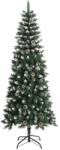 vidaXL Brad cu suport 210 cm verde (345176)