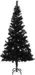 vidaXL Cu LED-uri/globuri 120 cm negru (3077588)