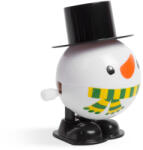 Family Collection Felhúzható ugráló hóember, mikulás 6x5 cm (58560)