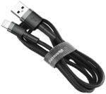 Baseus CAMKLF-A91 Baseus Cafule USB-A - Micro USB kábel, 2.4A, 0.5m, fekete/szürke (CAMKLF-A91)