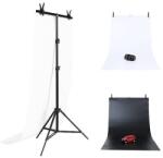Puluz Szett / Állvány Fényképes Hátterek Rögzítéséhez 70x200 cm + Fényképes Hátterek (Dca0976) - 2 db