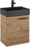 Elita Tiny lavoar cu dulap 45 cm stejar RE020451157050 (RE020451157050)