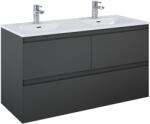 Elita Split dulap 120x45.8x63.5 cm sub chiuveta pe perete antracit RE012007156010 (RE012007156010)