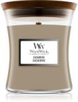 WoodWick Cashmere ароматна свещ с дървен фитил 275 гр