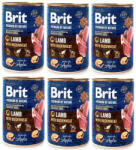 Brit Premium by Nature Miel cu fulgi de grâu 6x400g