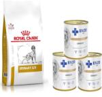Royal Canin ROYAL CANIN Urinary S/O 13 kg 3xENZO VET Urinary pentru afecțiuni ale tractului urinar, cu pui, pentru câini 400 g