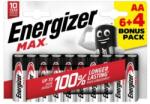 Energizer MAX AA 6 + 4 ingyen (EU015)