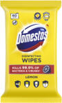 Domestos higiénikus fertőtlenítő kendő Lemon 60db