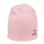 yo sapka CDA-0001G 46-48 pink púder lány dupla őszi sapka