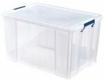 Fellowes Műanyag tároló doboz, átlátszó, 85 liter, FELLOWES, "ProStore (IFW77311) - iroda24
