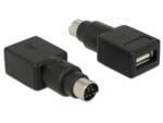 Delock USB - PS/2 adapter USB billentyűzethez, egérhez (65898) (65898)