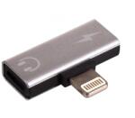 Akyga AK-AD-64 Lightning/Lightning/Lightning Adapter Silver (AK-AD-64) - pcland