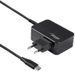 Akyga AK-ND-81 5-20V / 3-3.25A 65W USB-C Power Delivery 3.0 GaN cable 1, 8m Fekete (AK-ND-81)