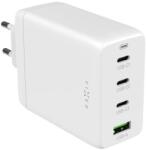 FIXED GaN 3xUSB-C/USB Travel Charger 100W White (FIXCG100-3CU-WH)