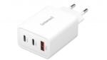 Intenso W65ACC 2xUSB-C USB-A Power Adapter White (7806512)