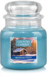 Kringle Candle Country Candle Mountain Chalet illatgyertya közepes, 2 kanócos (453 g),