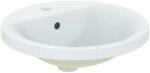 Ideal Standard Connect - Lavoar încastrat 48 cm, cu preaplin, orificiu pentru baterie, alb E504201 (E504201)