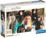 Clementoni Puzzle Clementoni din 500 piese - Lumea magică a lui Harry Potter (35534) Puzzle
