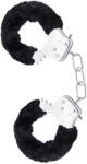 Temptasia Cuffs - cătușe plușate - negru (819835020332)
