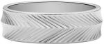 Fossil gyűrű Harlow Linear Texture JF04667040 - ezüst 5