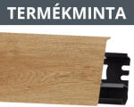 Arbiton Termékminta: Indo 7 cm-es parkettaszegélyléc, gumi szegélyes, vízálló, rögzítősines: Monument tölgy (158254000000000493 - termékminta)