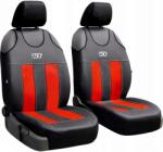 Pok-Ter Set Huse Scaune Auto Fata pentru Ford Ecosport - Pok-Ter GT, Tip Maieu, Piele Ecologica Si Material Textil Tip Alcantara, 2 piese