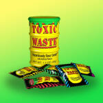 Toxic Waste Yellow Drum sárga dobozos savanyú cukorkák 42g - delfinbuvar